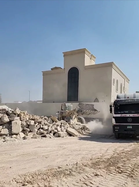 Site material handling